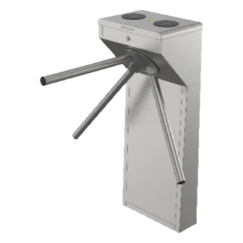 Torniquete Trípode Bidireccional / Acero Inoxidable SUS304 / 2 Millones MCBF / Carril 55 cm (21.7 in) / Apertura Emergencia Automática / LED Dirección / 110 VCA / -20°C a 65°C