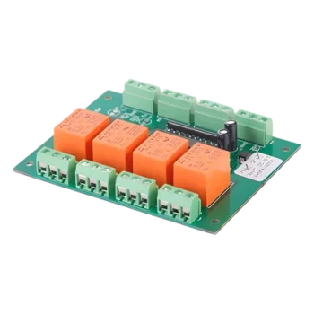 Tarjeta control de esclusas / 2 puertas / 4 relevadores 1A @ 115VAC / 2 triggers 5V / 73x94x20 mm / 12VDC