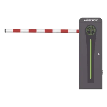 Barrera Vehicular / Brazo Abatible por Colisión 4 m (13.1 ft) / Motor Brushless 24 VDC / 360 Ciclos por Hora / Semáforo Rojo-Verde Integrado / Control por Bluetooth