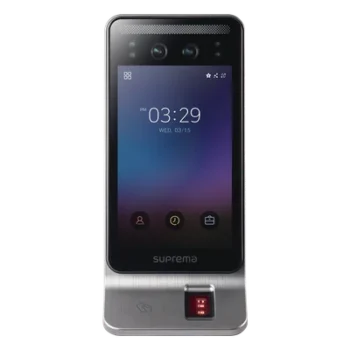 Terminal de Control de Acceso / Reconocimiento Facial Sin Contacto / Lector Multitecnología RFID y NFC / Pantalla LCD 7'' / 100,000 Usuarios / Detección de Cubrebocas