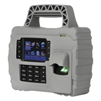 Lector Biométrico Portátil / 5,000 Huellas / 30,000 Tarjetas / Wi-Fi / TCP-IP / IP65 / Batería 7.6 Ah
