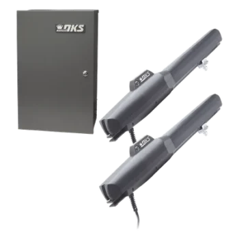 Operador de Puerta Abatible / Hasta 5.48 m (17.9 ft) / 700 kg Capacidad / 110 VAC / 24 VDC / 300 Ciclos Diarios / UL325