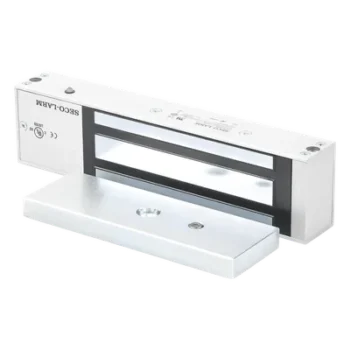 Chapa Magnética / 1200 lbs (545 kg) / Sensor de Unión y Posición / LED Bicolor / 12/24 Vdc Seleccionable / UL / Sin Magnetismo Residual