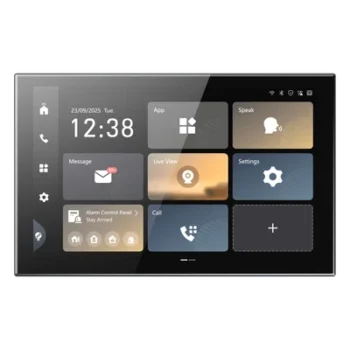 Monitor Táctil de Gestión de Seguridad / Pantalla IPS 10.1" Full HD+ 1920x1200 / Android 14 / Wi-Fi 6 / PoE / Gestión 17 Videoporteros 16 Cámaras IP