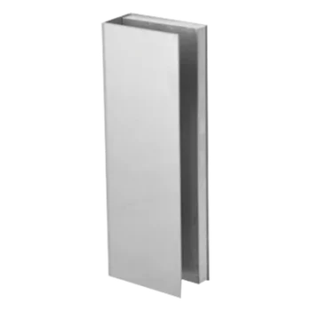 Bracket de Montaje Tipo U / Puertas de Vidrio 3/4" (19.1 mm) / Chapas Magnéticas 600 a 1200 lbs / Ajuste por Opresores / Aluminio Anodizado