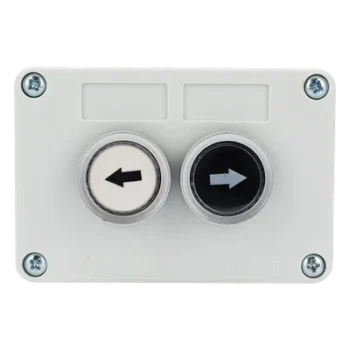 Botonera doble / IP40 / NO / 24VDC / 106 x 72 x 58 mm / 4.2 x 2.8 x 2.3 in