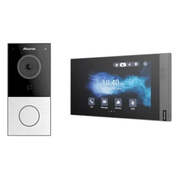 Kit Videoportero IP Wi-Fi 6 / Cámara 2 Megapixel / Control de 1 Puerta / PoE / Bluetooth / NFC / MIFARE / ONVIF / IP65
