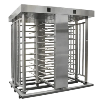 Torniquete de Cuerpo Completo / Doble Acceso / Acero Inoxidable 304 / 30 Personas/min / Interior/Exterior / 4 Ejes de Seguridad / 2.31 x 1.46 x 2.2 m (7.58 x 4.79 x 7.22 ft) / 800 kg (1763.7 lb)