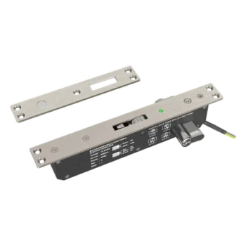 Cerradura Eléctrica para Puertas Corredizas / Tipo Gancho / Llave Ambos Lados / Fuerza de Sujeción 400 kg / IP65 / 12V CC