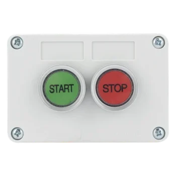 Botonera de Control / IP40 / 24 VCD / 106 x 72 x 58 mm / 4.17 x 2.83 x 2.28 in / Start-Stop / NO