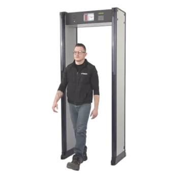 Arco Detector de Metales / 33 Zonas de Detección / Sensor IR Anti-Falsas Alarmas / Certificación FAA / Anclaje para Piso