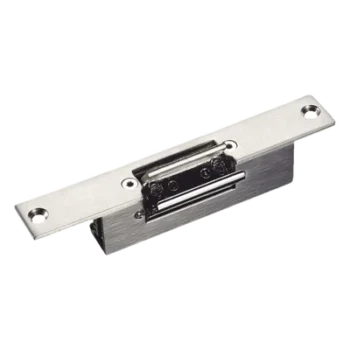 Contrachapa Electromagnética para Puerta de Vidrio / Fail Safe / 500 kg / 12-24 VCC / Vidrio 12-15 mm / 6.3 x 1 x 1.2 in
