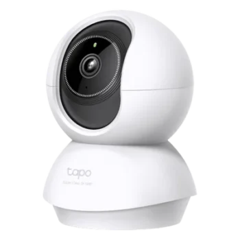 Cámara IP Doméstica / 5 Megapixel 3K / Pan-Tilt 360° / Detección IA / Visión Nocturna 12 m (39.4 ft) / Audio Bidireccional / microSD 512 GB
