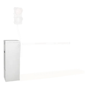 Barrera Vehicular / Uso Continuo / Motor 1/2 HP / Brazo 4 m (13.1 ft) / 115 VAC / 5.4 A / Dimensiones Compactas