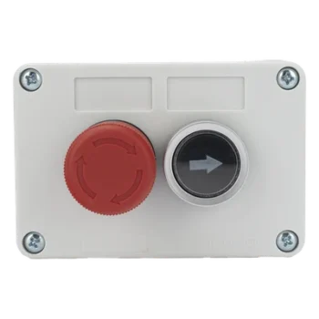 Botonera de Control / Doble Canal / IP40 / Contactos NC/NO / -20 a 50 °C / Barreras y Operadores Vehiculares