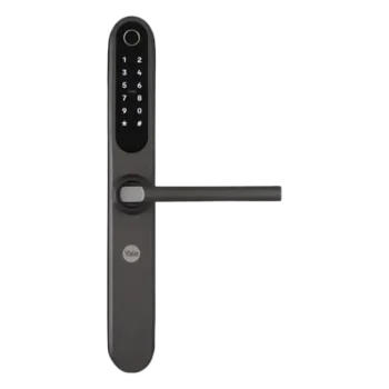 Cerradura Digital / Teclado Retro-iluminado / 100 Huellas + 300 Accesos / IP66 / Backset 50 mm / 1.64 ft-2.13 ft