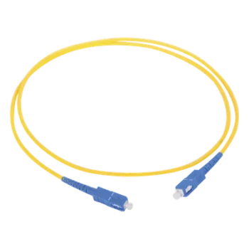 Jumper de Fibra Óptica / SC/SC Simplex / Monomodo 9/125 / 1 Metro (3.28 Pies) / ITU-T G.652.D / 1310-1550 nm
