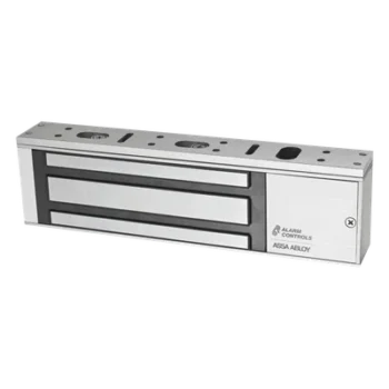 Chapa Magnética / 1200 lbs Fuerza de Retención / Voltaje Dual 12/24 V DC / Montaje Sin Herramientas / UL 10C, UL 294, ULC-S104