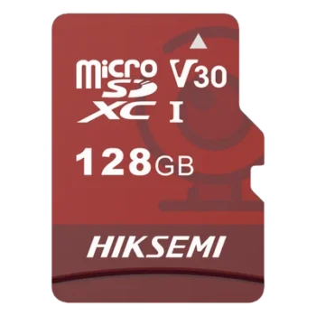 Memoria MicroSD / 128 GB / Lectura 95 MB/s / Escritura 50 MB/s / Clase 10 U3 / Grabación 4K / Videovigilancia 24/7