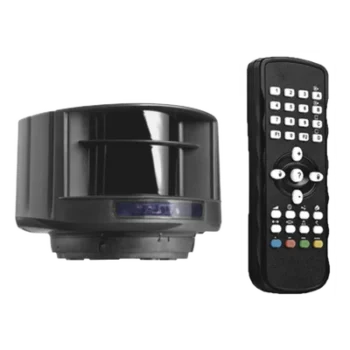 Sensor Láser Vehicular / Detección 3D Time of Flight / 9.6 x 9.6 m (31.5 x 31.5 ft) / 4 Cortinas Configurables / NEMA 4 / 12-24 VCC