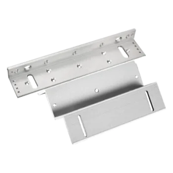 Soportes Z y L para Chapa Magnética / Aluminio de Alta Resistencia / 1.3 kg / Puertas Madera, Metal y Molduras Estrechas