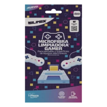 Paño de Microfibra / 30x30 cm / Sin Pelusas / Lavable / Gaming y Electrónica