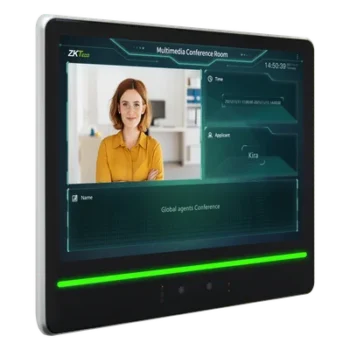 Terminal de Verificación Facial / Pantalla Táctil 10.1" / Autenticación Dual Rostro-Tarjeta / Cámara Binocular 2MP WDR / Capacidad 10,000 Rostros / WiFi 2.4 GHz / Android 7.1