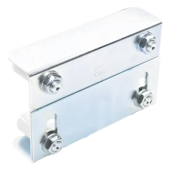 Guía Superior Ajustable / 4 Rodillos Nylon 30 mm / Acero Galvanizado / Puertas 35-62 mm / 2.27 kg