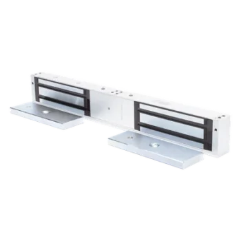 Chapa Magnética / Doble Puerta / 1200 lbs (500 kg) x 2 / LED Estado / Anti-Residual / 12/24 VCC