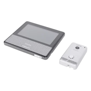 Kit de Videoportero IP / Monitor Wi-Fi / Apertura Remota por App / Alimentación 110 VCA / Diseño Compacto