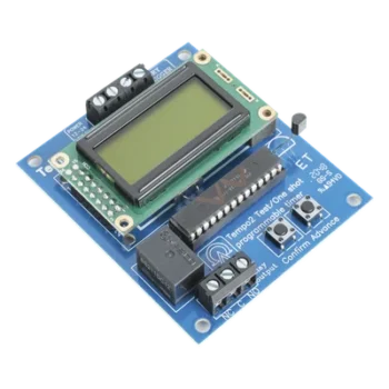 Temporizador de dos etapas / 12-24 VCA/VCC / Salida contacto seco 120 VCA/28 VCC / Retardo hasta 24 horas / LCD programable