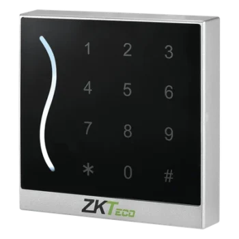 Lector de Proximidad y Teclado / 125 kHz EM / Wiegand 26/34 Bits / IP65 / Rango 5 cm / -20°C a 65°C / 2.95 x 2.95 x 0.63 pulgadas
