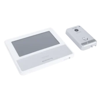 Videoportero IP / Monitor LCD 7' HD / Wi-Fi 802.11 g/n / Cámara 110° / Visión Nocturna / Manos Libres / Alimentación 100-240 VAC