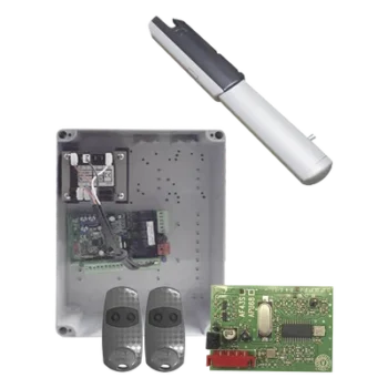 Kit de Operadores para Portones Vehiculares Abatibles de 2 Hojas / 3 m (9.8 ft) / 400 kg (880 lb) / Uso Residencial