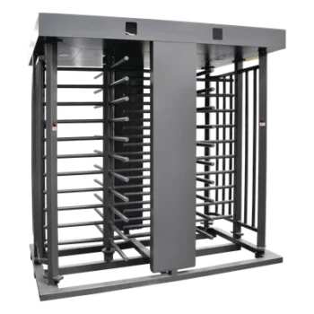 Torniquete de Cuerpo Completo / 4 Ejes de Seguridad / Rotación 90° / 30 Personas por Minuto / Interior/Exterior / 110 VCA / Acero al Carbón con Pintura Gris