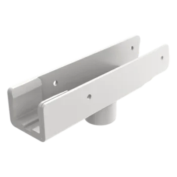 Enganche para Brazo de Barrera / Abatimiento por Impacto / Acero Q235 / 380 x 82 x 118 mm (14.96 x 3.23 x 4.65 pulgadas) / 3.926 kg