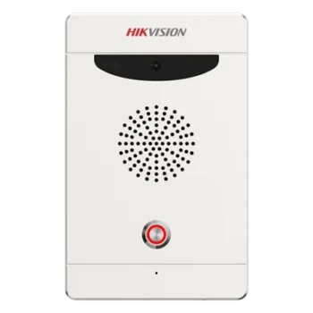 Estación de Alarma de Pánico con Video / 2 Megapixel / Audio Bidireccional / PoE / IP65 / IK08 / Montaje en Pared o Empotrado