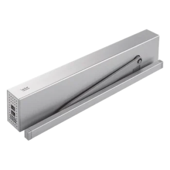 Operador de Puerta Automático / Brazo Empuje 110 cm / 100 kg / 110 VCA / IP20 / Apertura 110°