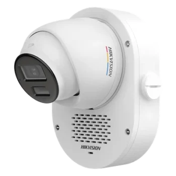 Cámara Turret TURBOHD / 2 Megapixel 1080p / Color 24/7 con Apertura F1.0 / Audio Bidireccional / Luz Blanca e IR 40 m (131.2 ft) / IP67 / Smart-Hybrid Light / 3D DNR