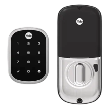 Cerradura Digital / Control Remoto / Zigbee y Z-Wave Plus / Alexa y Google Home / Puertas 35-55mm (1.4-2.2 pies) / 25 Usuarios PIN / Uso Residencial y Comercial