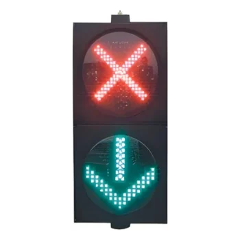 Semáforo LED Doble / Alto y Siga / 81 LEDs de Alta Potencia / 6 W / 110 VCA / -40°C a +80°C / IP Sellado