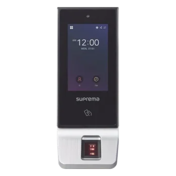 Terminal de Control de Acceso / Multitecnología / Huella / RFID Mifare / Bluetooth / Pantalla Táctil 4' / IP65 / PoE