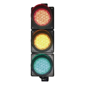 Semáforo LED / Tricolor Rojo-Verde-Amarillo / 100 mm / 110 VCA / IP65 / 100,000 h