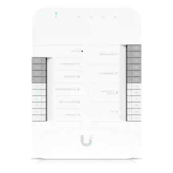 Hub de Control de Acceso / PoE++ / 1 Puerta Principal y 1 Lateral / 10/100/1000 Base-T / Riel DIN / -30 a 60°C