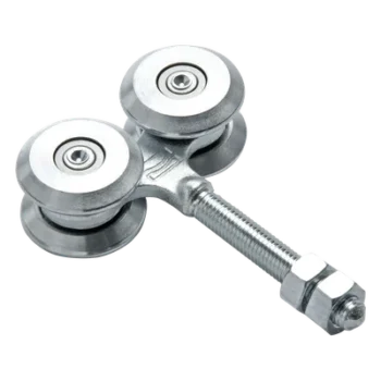 Carretilla Mediana para Puertas Colgantes / Acero Galvanizado / Carga 280 kgf / 4 Ruedas con Cojinete