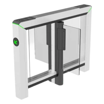 Torniquete central de doble carril / RFID-Fingerprint-QR / Anti-pinch y Anti-tailgating / Accesibilidad sillas de ruedas / Desbloqueo emergencia / Acero inoxidable SUS304