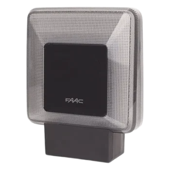 Lámpara Intermitente LED / Múltiples Voltajes 230/115/24 VAC y 24 VDC / IP54 / -20°C a 55°C / 40 LEDs / 135 x 165 x 55 mm