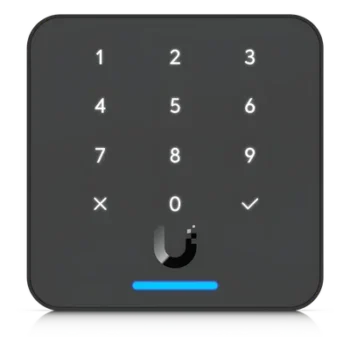 Lector de Acceso IP / Teclado Capacitivo 12 Botones / NFC 13.56 MHz / BLE 4.1 / PoE / IP55