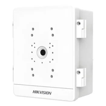 Caja de Seguridad para Videovigilancia / Exterior IP66 / IK10 / 3 Dispositivos / Montaje en Pared o Poste / Polímero Ignífugo UL94-V0