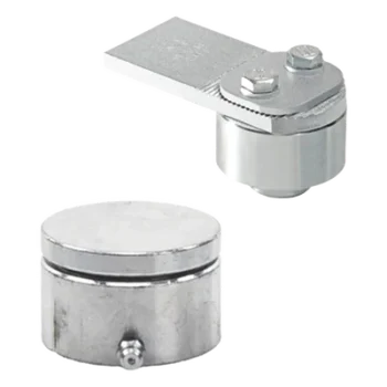 Kit de Bivelo y Tejuelo / Acero Galvanizado / 650 kg / 220,000 Ciclos / 2.13 ft Puertas